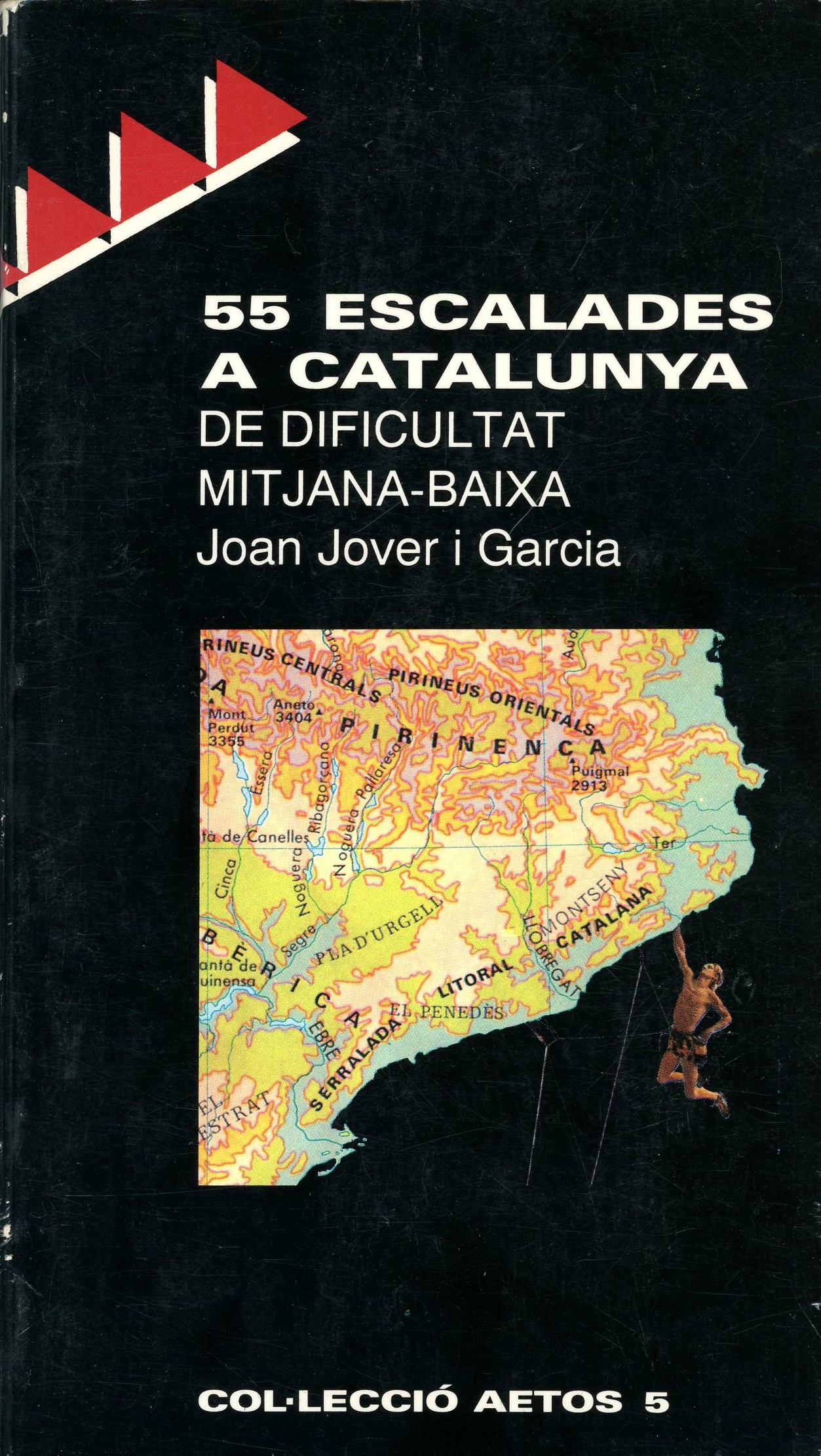 55 Escalades a Catalunya de dificultat mitjana-baixa - Portada